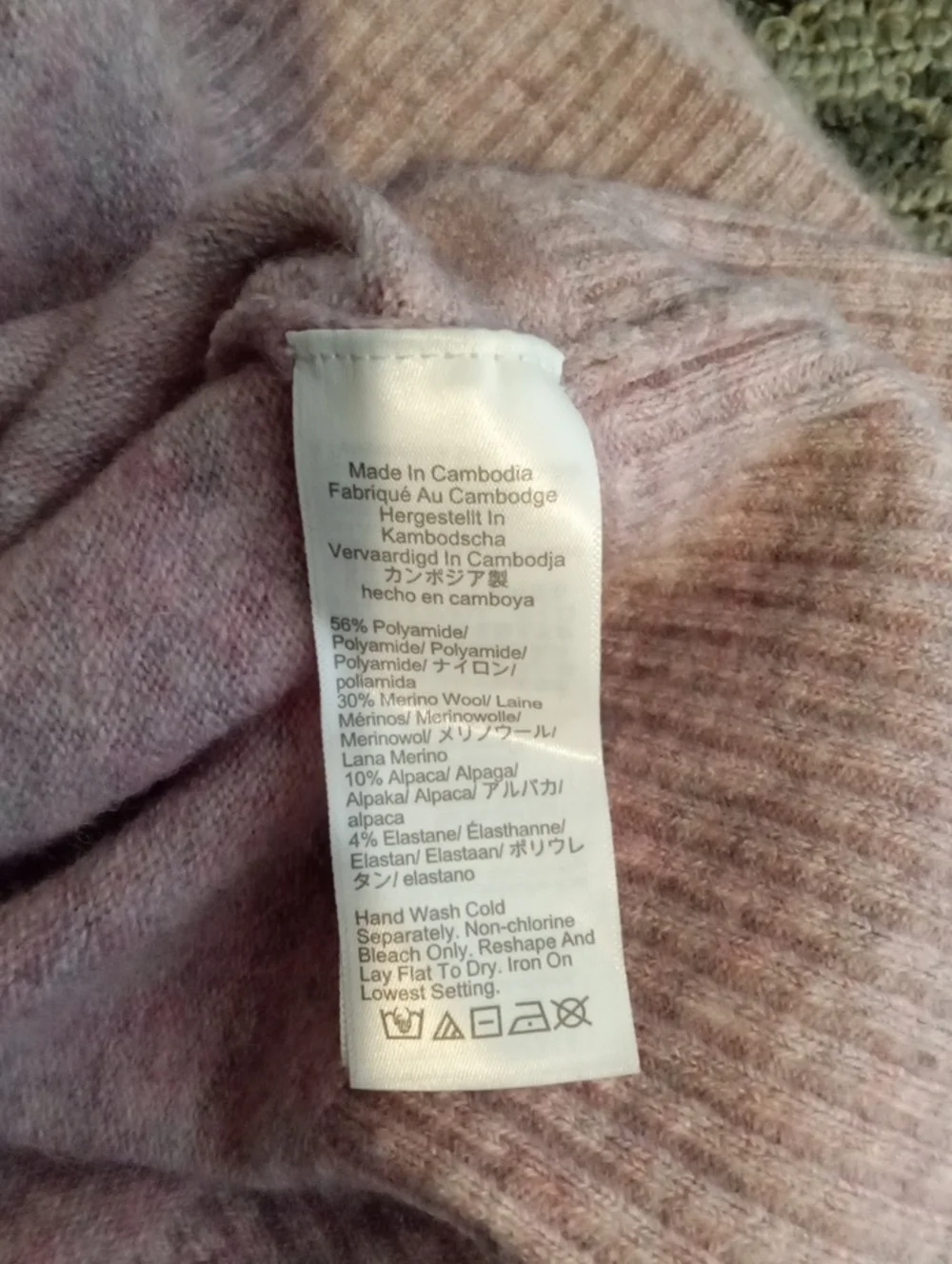 J. Crew soft pink